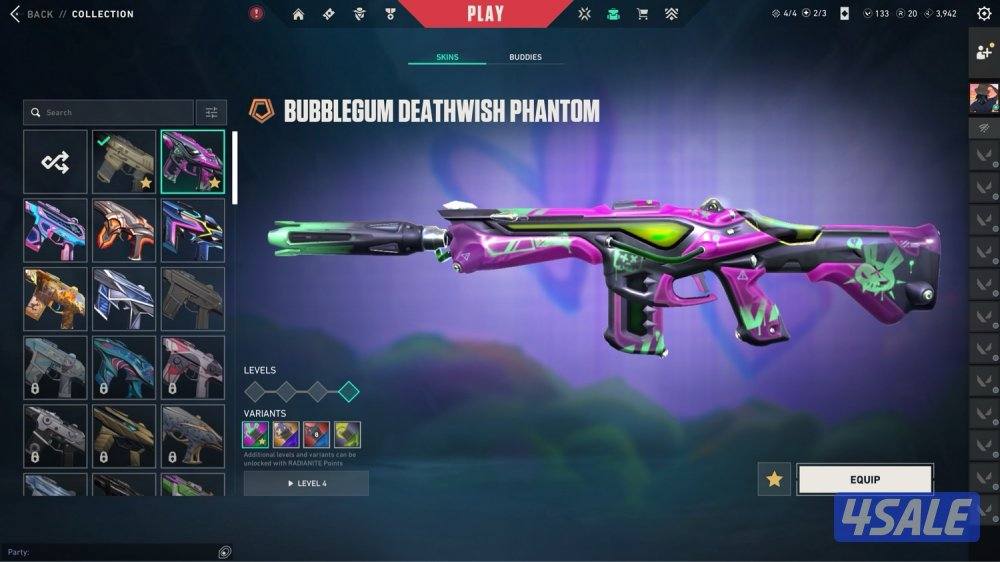 حساب فالورانت . Valorant account3