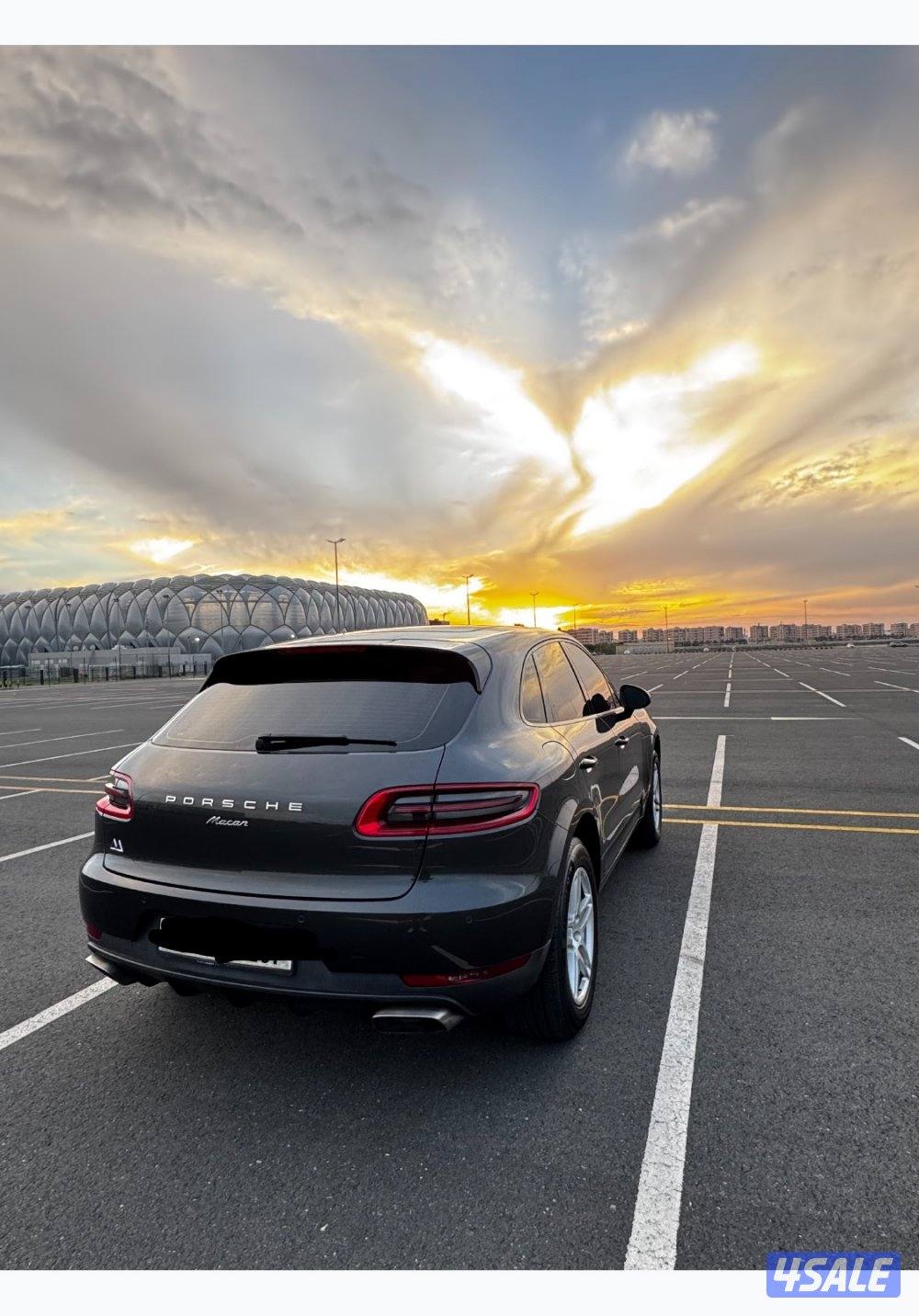 للبيع بورش ماكان نظيف جدا ماشي 100 الف شرط الفحص بالوكاله صبغ الوكاله9