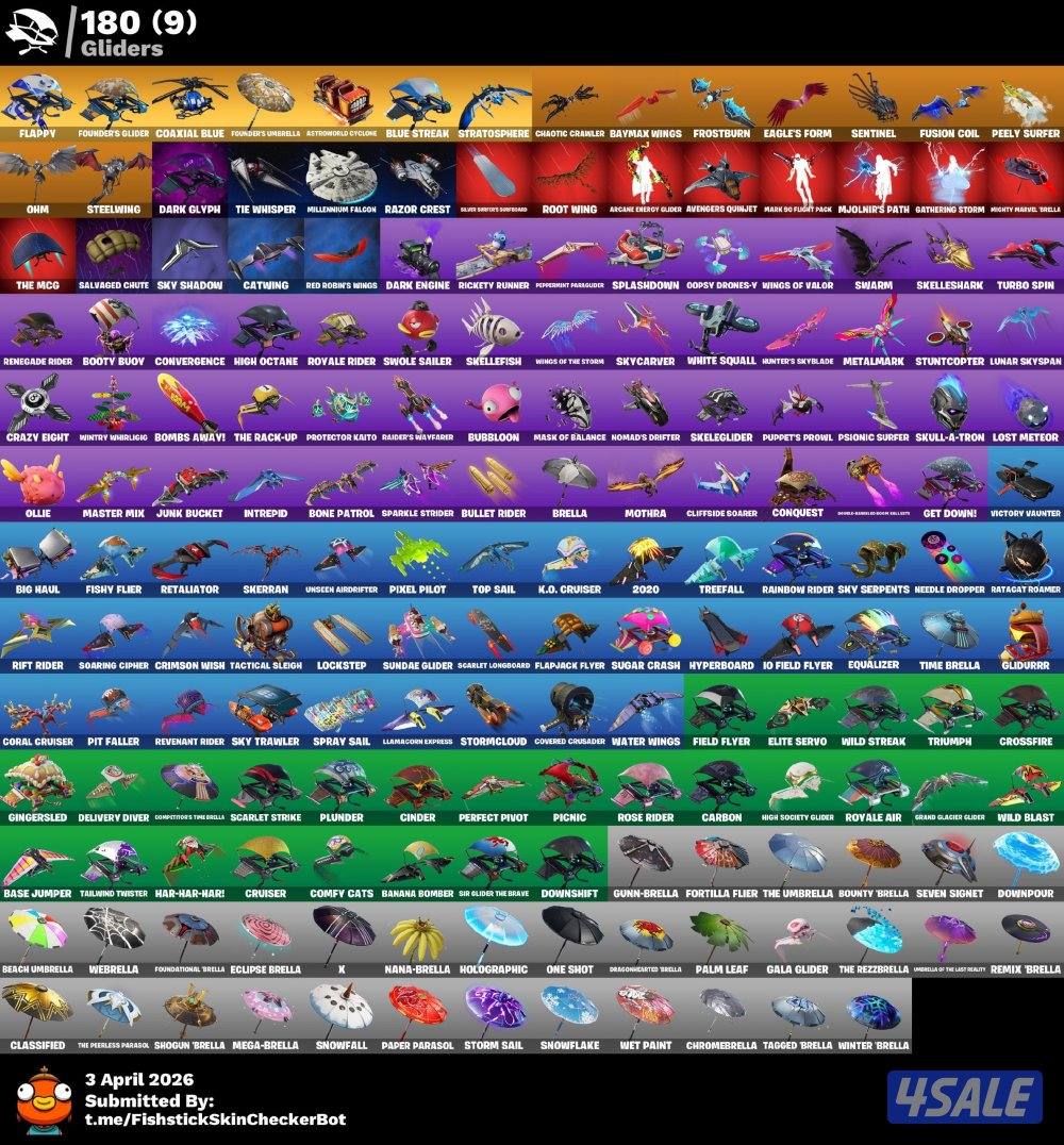 حساب فورت نايت نادر🔥✅5