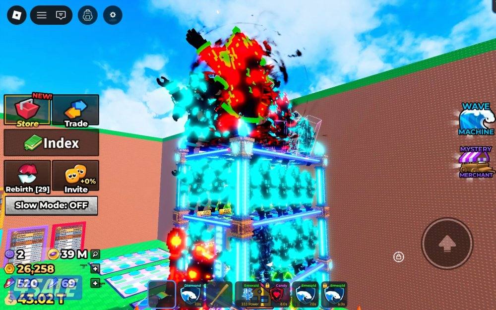 🌊💲روبلوكس ماب التسونامي اي شي بدينار Roblox Escape Tsunami4