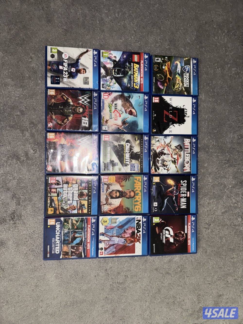 🔥Ps4 used and new games | سيديات مستعملة وجديدة🔥 سيديات اصلية ممتازة1