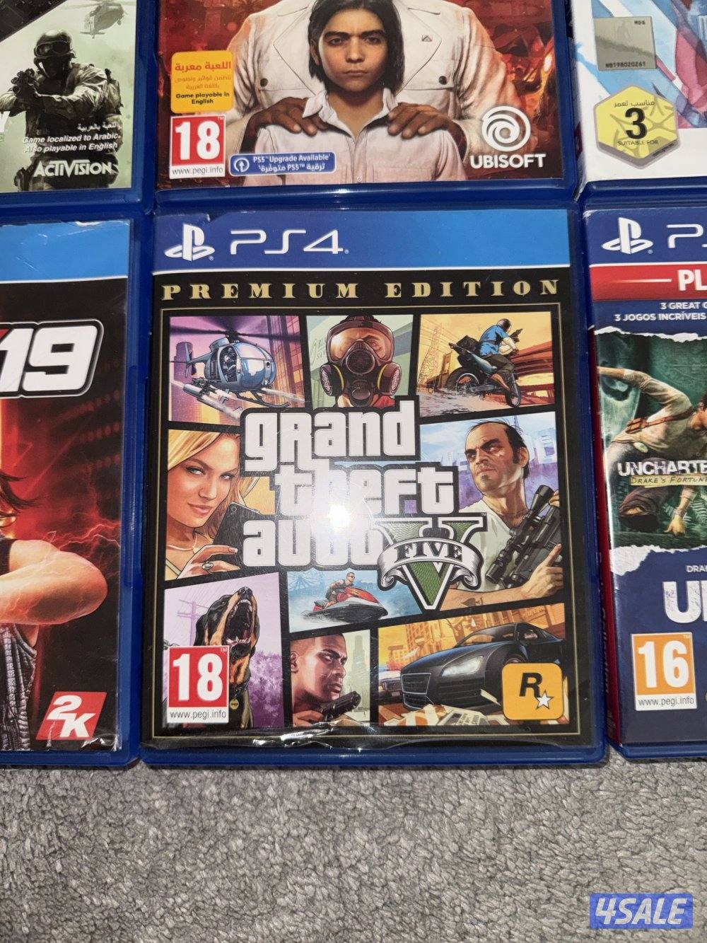🔥Ps4 used and new games | سيديات مستعملة وجديدة🔥 سيديات اصلية ممتازة5