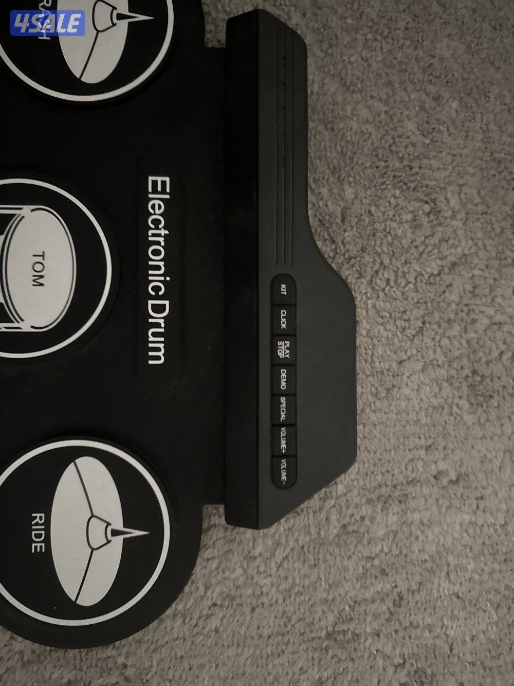 🔥🔥🔥✅✅✅Electric drum set 🥁 ⚡️  جهاز للعب وايرات وكآمل التجهيزات4