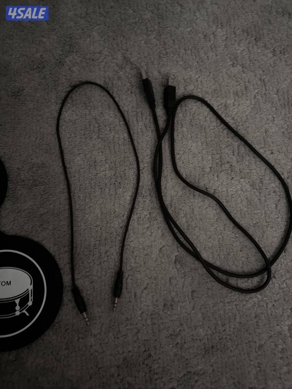 🔥🔥🔥✅✅✅Electric drum set 🥁 ⚡️  جهاز للعب وايرات وكآمل التجهيزات6