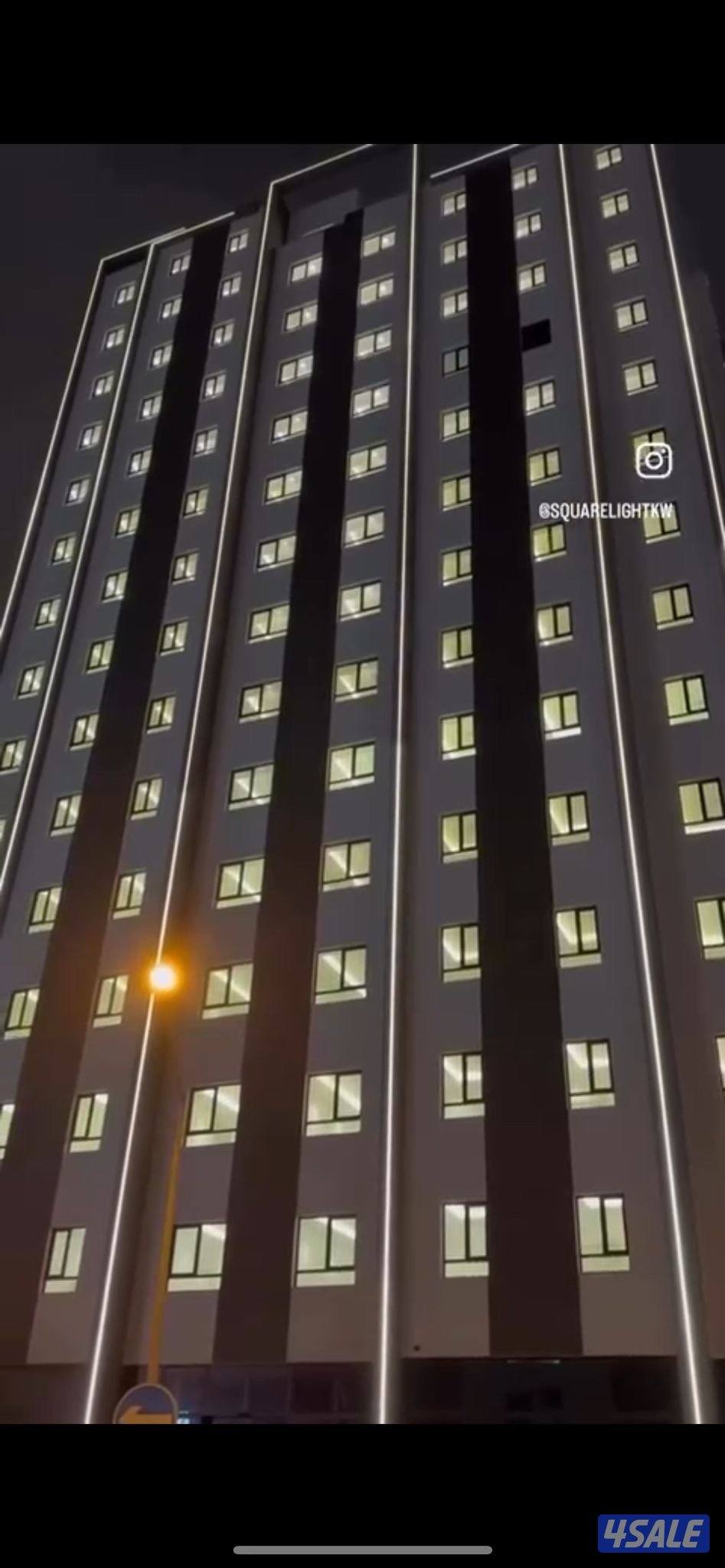 شقه بالسالميه مساحه 107 الدور 70