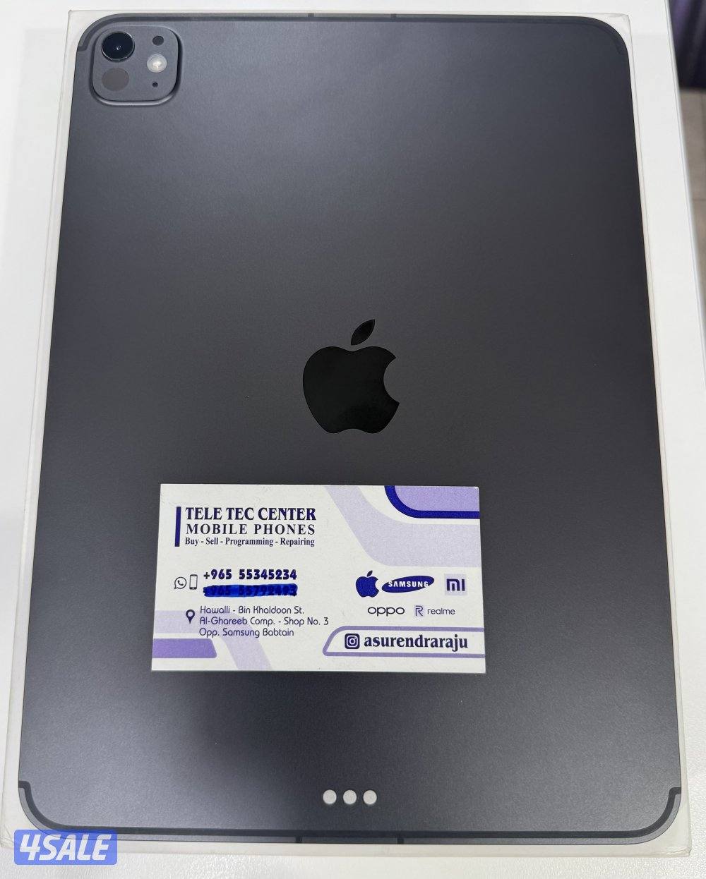 iPad Pro 11”M5 256GB Wifi+5G Cellular black Used.0