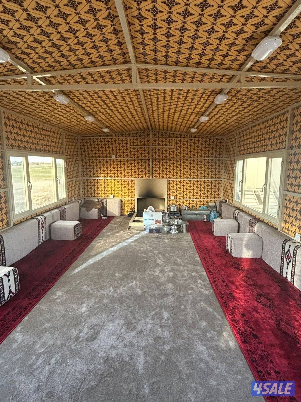 للبيع مشب 7/4 مع الاثاث2