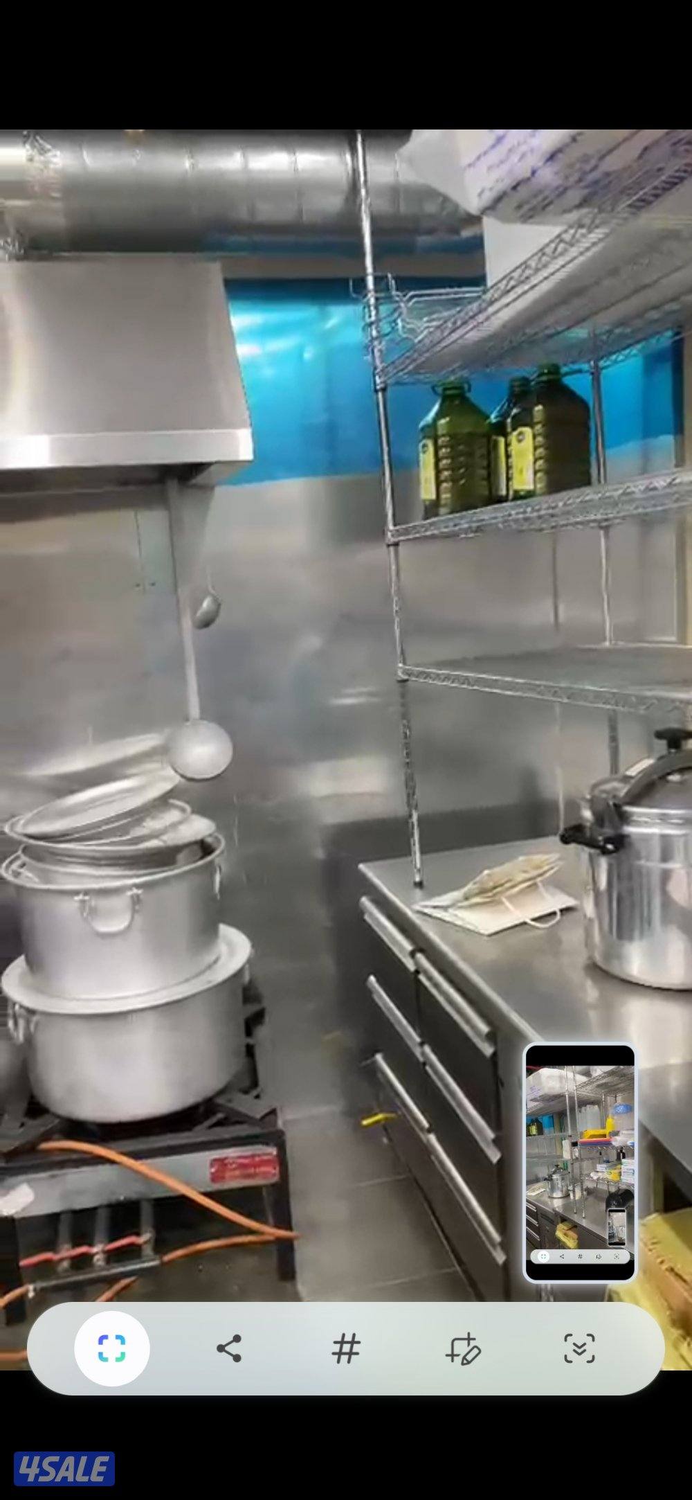 للبيع مطبخ مركزي مجهز بالكامل2