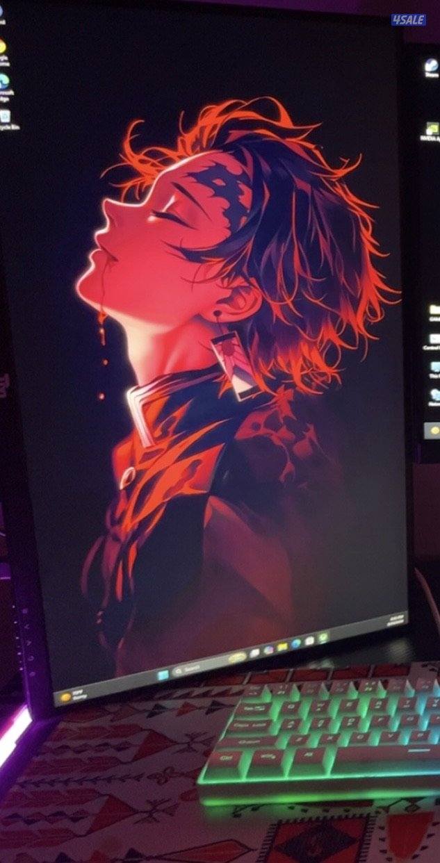 للبيع شاشه ثانويه 22 بوصه 100 hz استعمال 3 ايام0