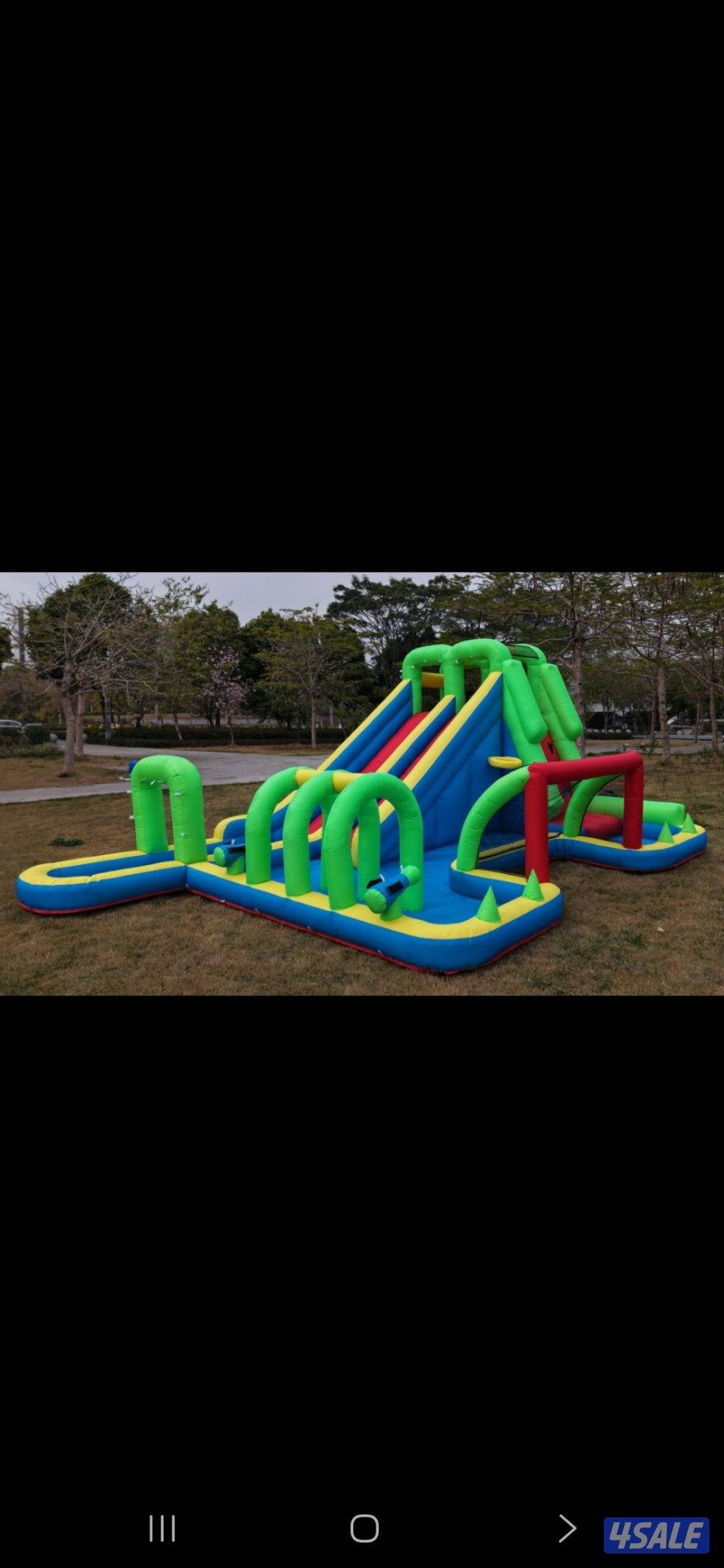 للبيع نطاطيات مائية جديده بالكرتون3