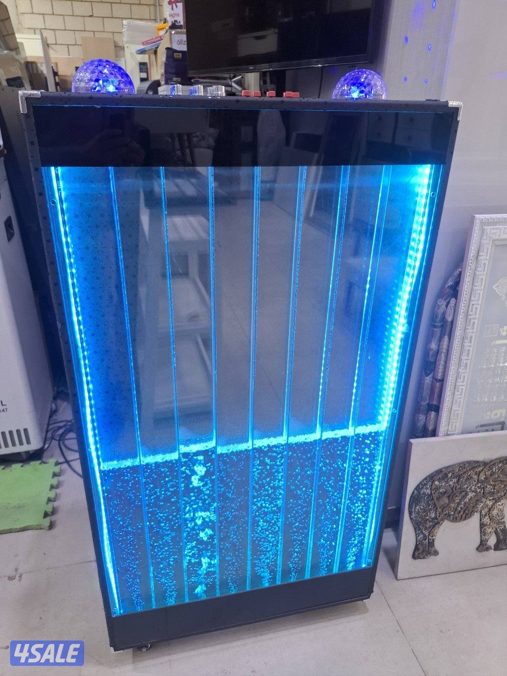 سماعه حجم كبير دبل سماعات من الامام. والخلف.. مع أضاءه وحوض ماء3