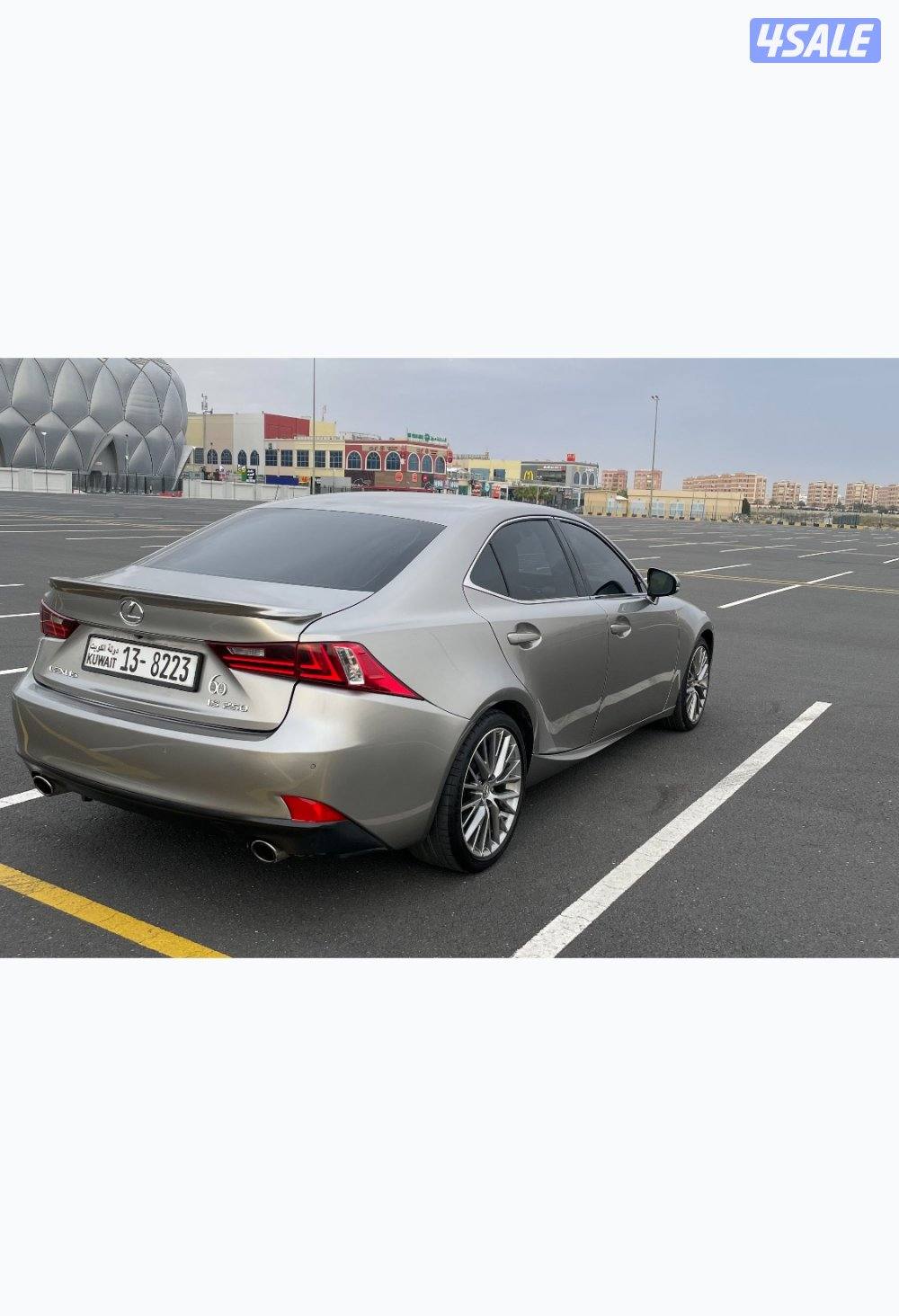 لكزس V6 250 IS شرط الفحص بالكامل ( صبغ الوكاله )2