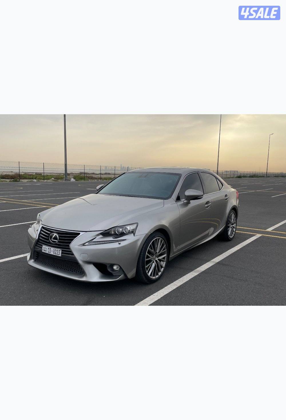 لكزس V6 250 IS شرط الفحص بالكامل ( صبغ الوكاله )4