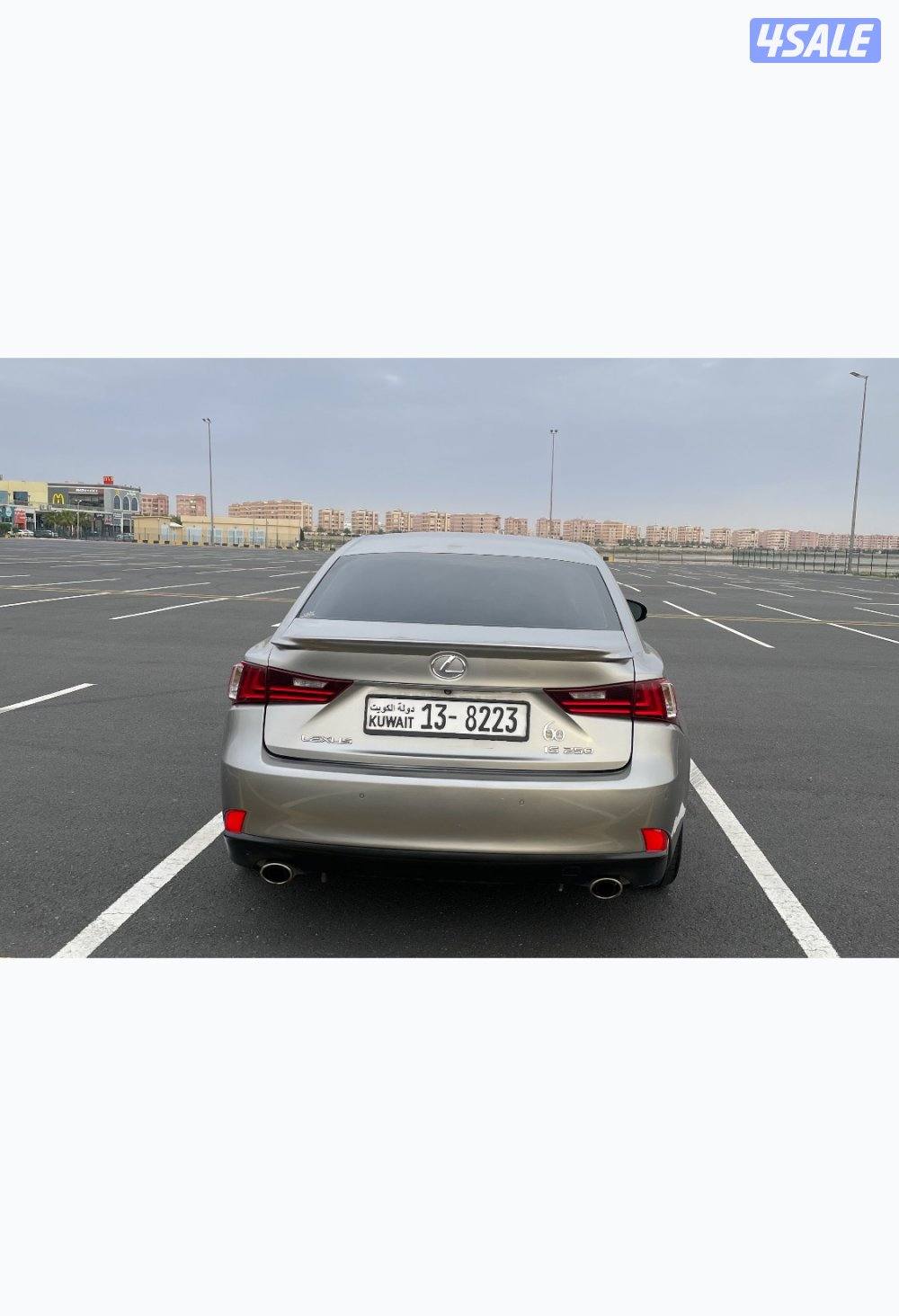 لكزس V6 250 IS شرط الفحص بالكامل ( صبغ الوكاله )7