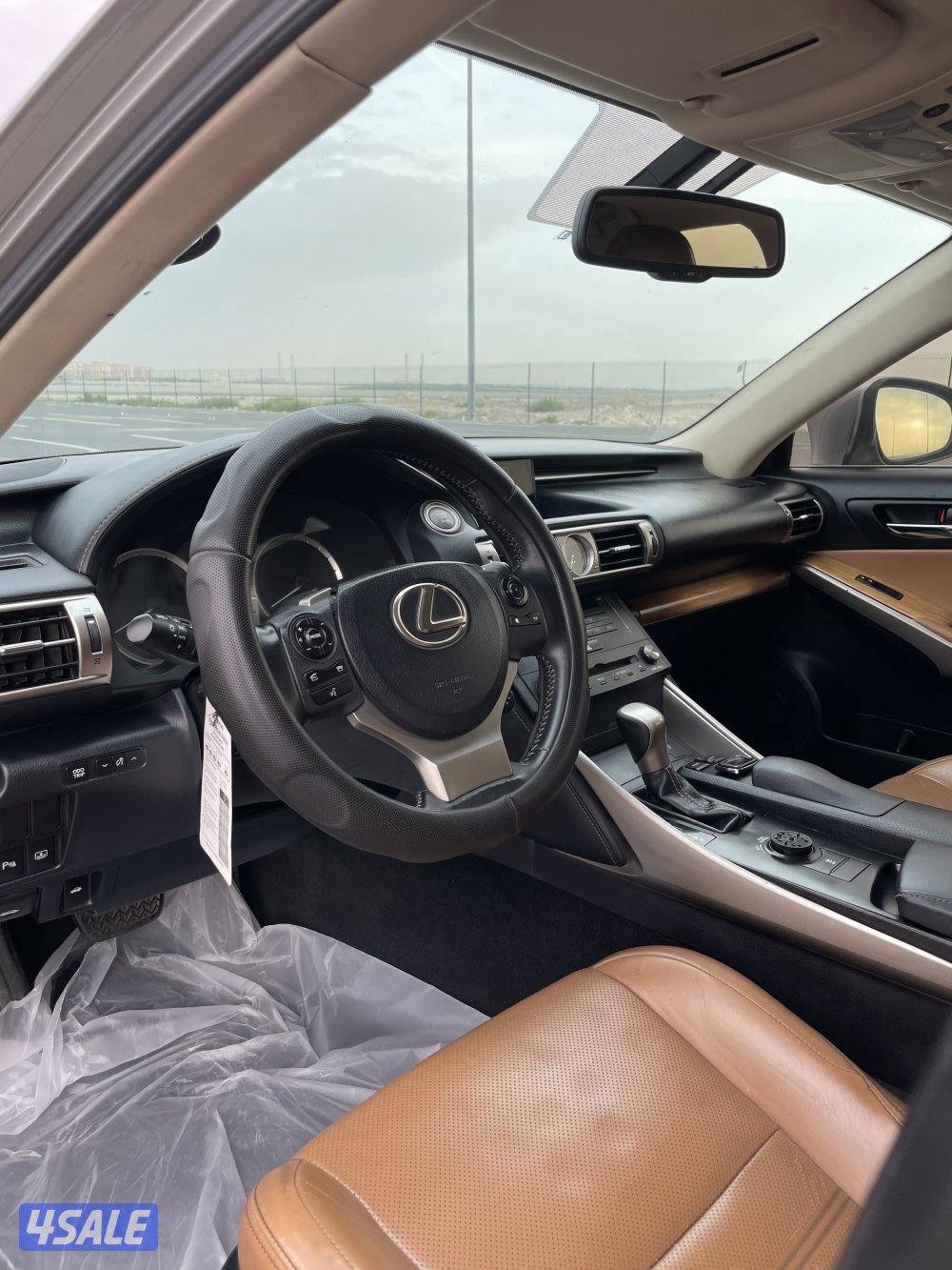 لكزس V6 250 IS شرط الفحص بالكامل ( صبغ الوكاله )8