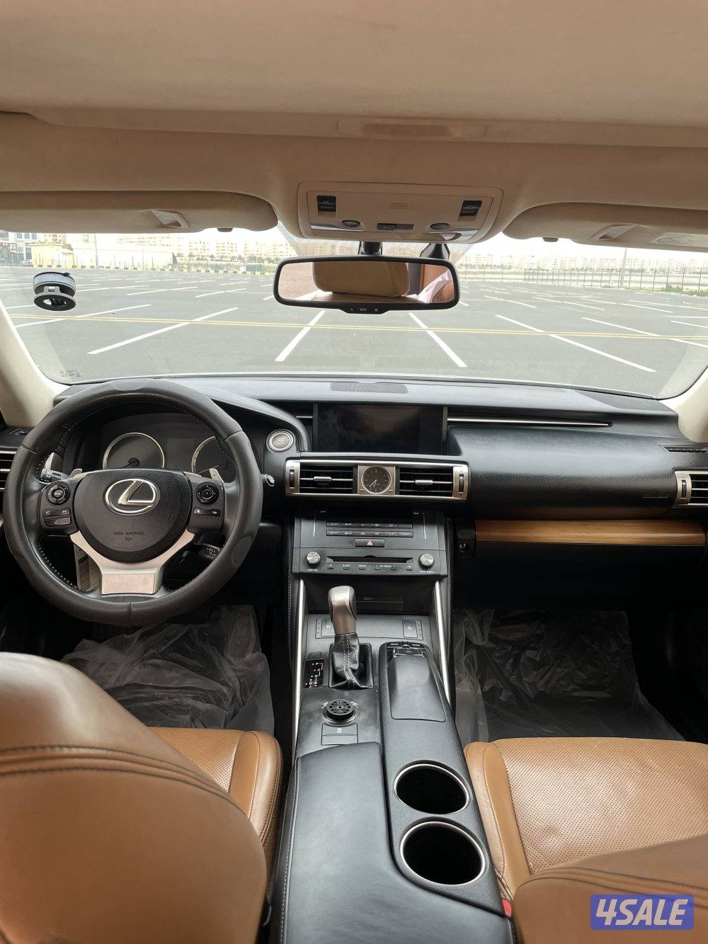 لكزس V6 250 IS شرط الفحص بالكامل ( صبغ الوكاله )9