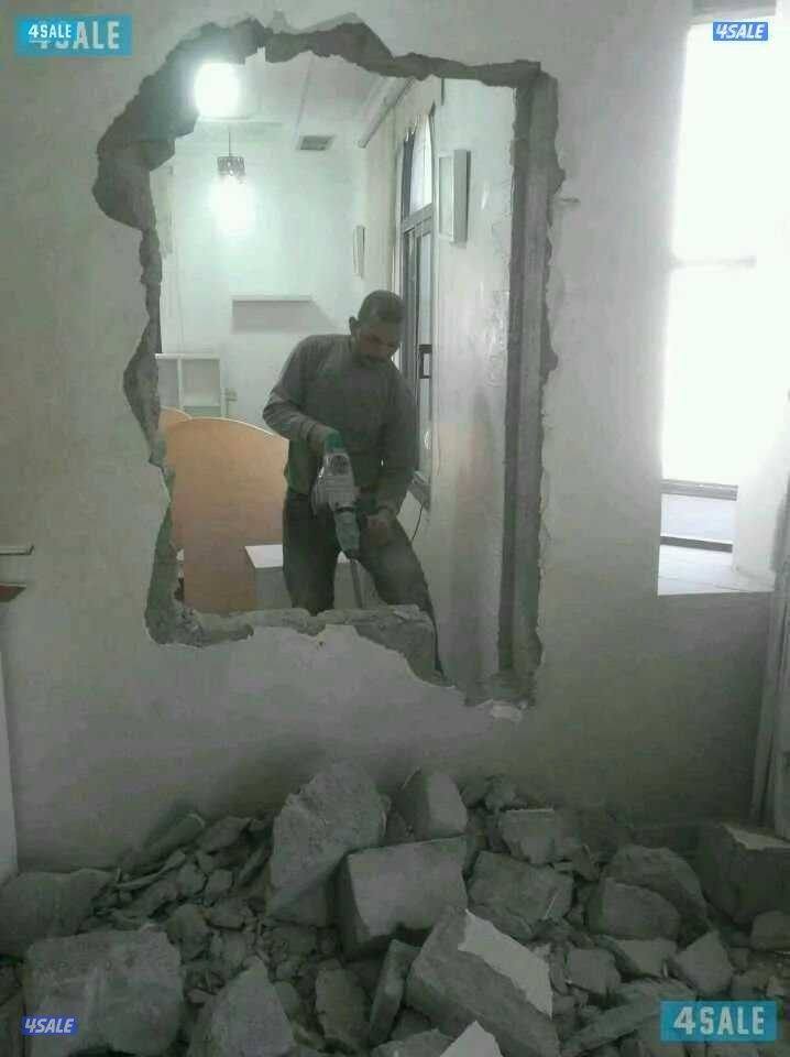 بناء مساح سجبما تكسير ابواب وحمامات ومطابخ حوادث الجيتروف حوادث جيتروف1