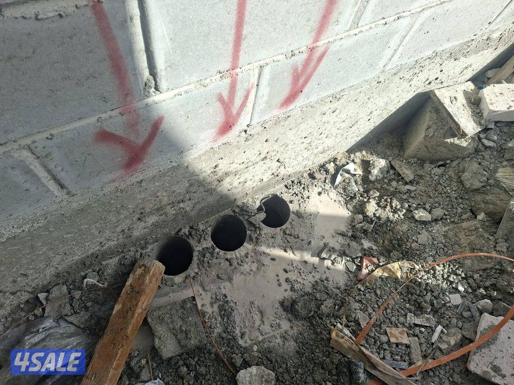 قص خرسانه وفتحات كورليزر4