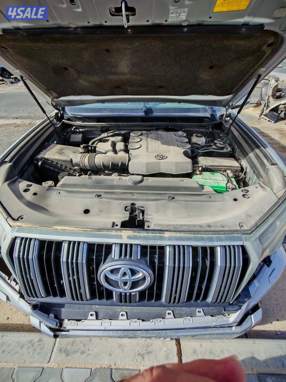 للبيع برادو 2018 مدعوم3