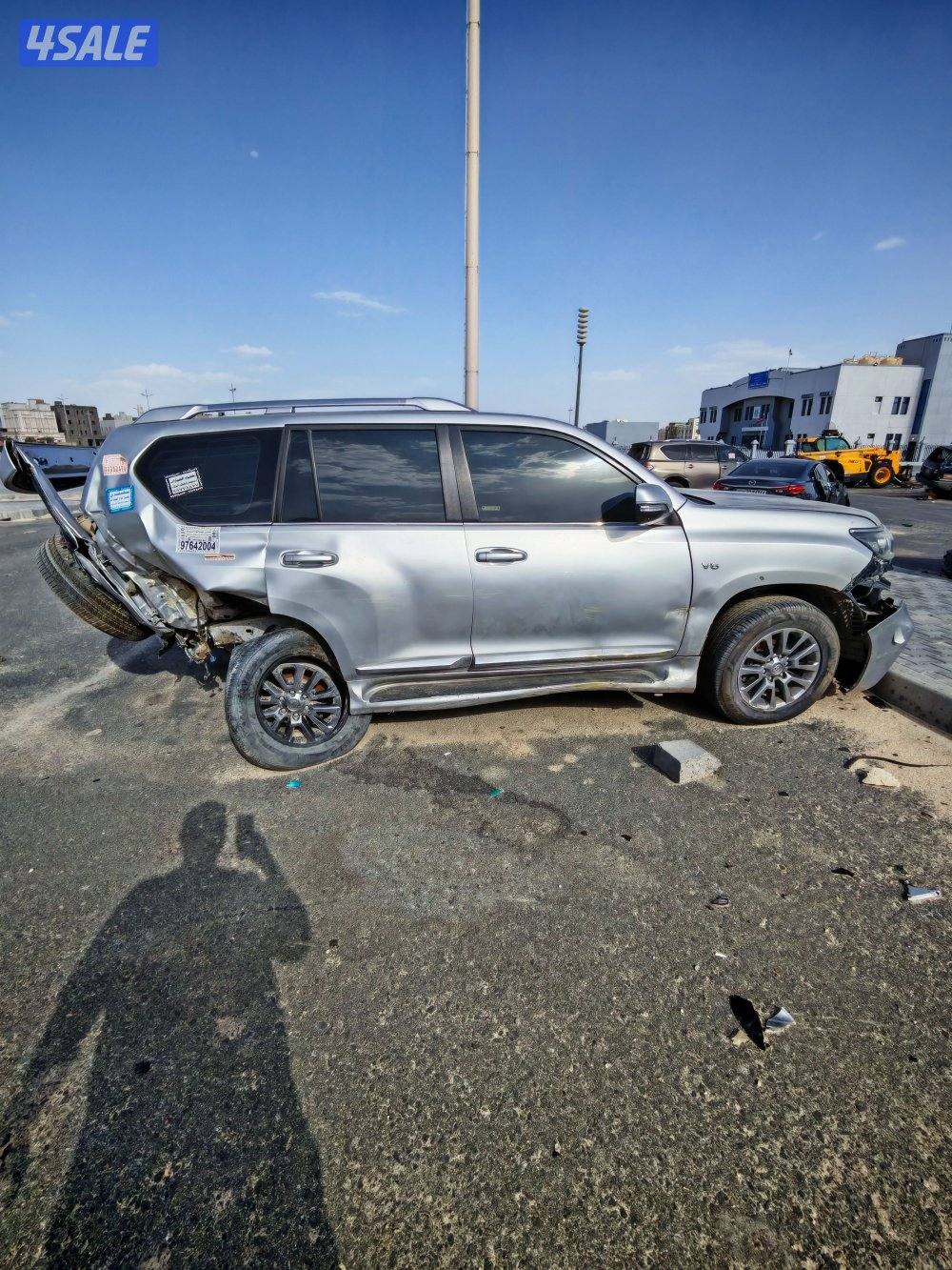 للبيع برادو 2018 مدعوم5