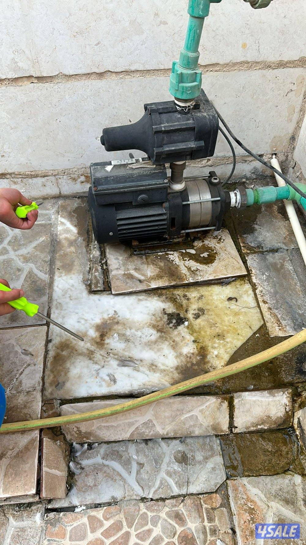 تركيب وتصليح مضخات صيانه شامله الأعمال الصحيه خدمه٢٤ساعه5