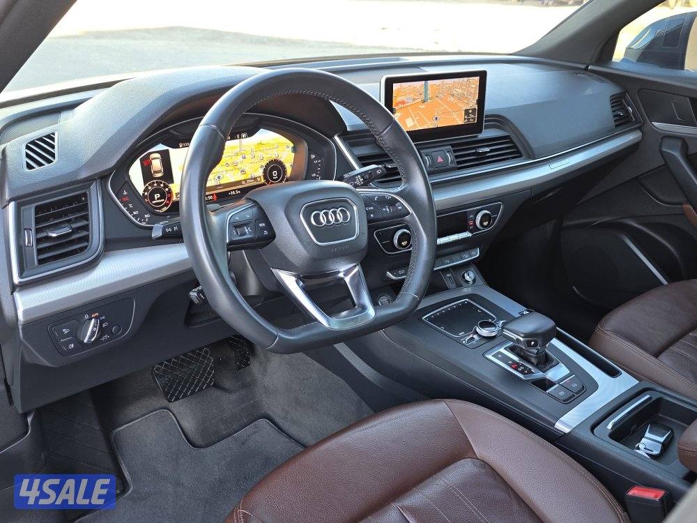 للبيع اودي Q5 موديل 2018 بحاله نادره جدا عداد /53 الف كم صبغ الوكاله3