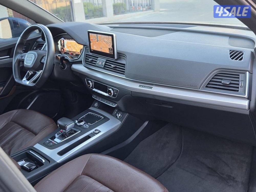 للبيع اودي Q5 موديل 2018 بحاله نادره جدا عداد /53 الف كم صبغ الوكاله8