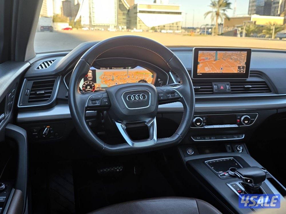 للبيع اودي Q5 موديل 2018 بحاله نادره جدا عداد /53 الف كم صبغ الوكاله9