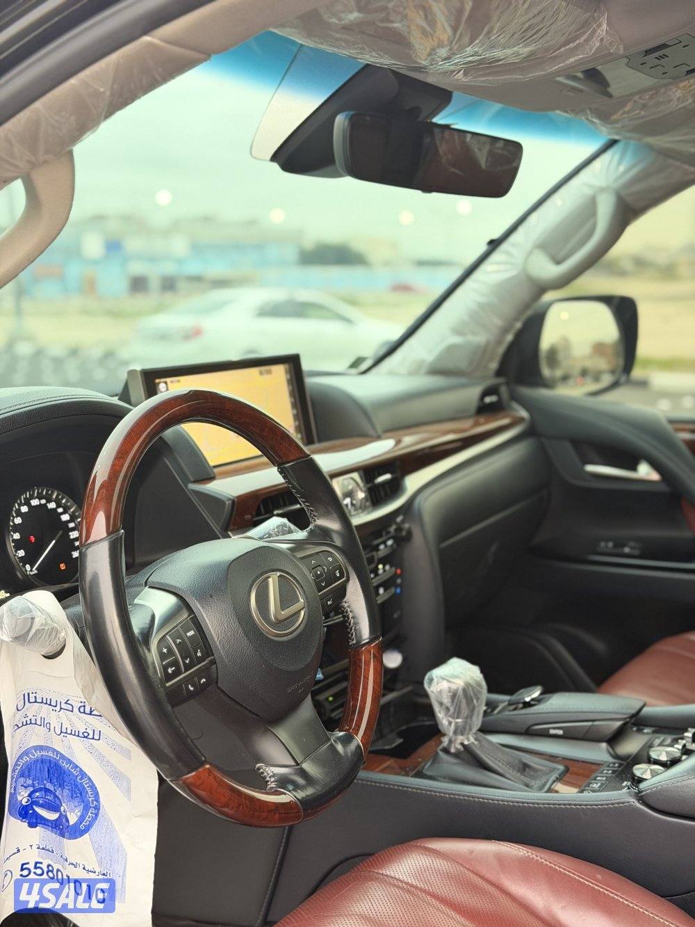 للبيع لكزس سبورت الدرجه الاوله 2018 وارد الساير صبغ الوكاله بالكامل7