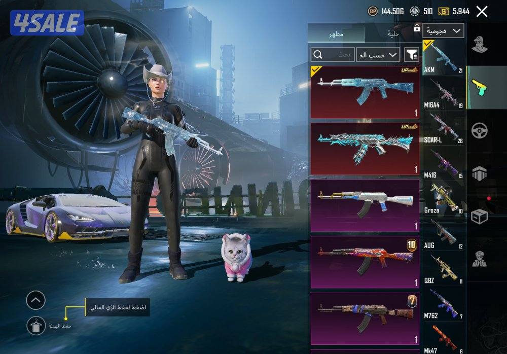 حساب ببجي عالمي 902