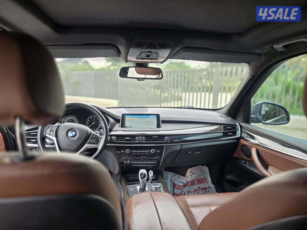 للبيع BMW X5 موديل 2015 - بحالة نادرة - ممشى قليل جداً8