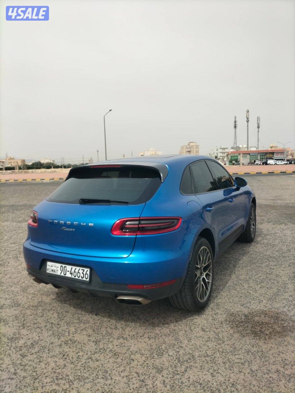 للبيع بورش ماكان4 سلندر صبغ قطعتين فقط قير مكينه شاصي وكاله نضيف موتر1