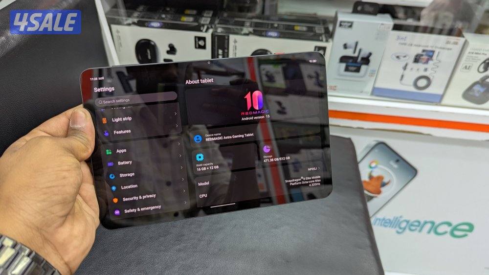 Redmagic astra gaming Tablet / 512 GB ssd7