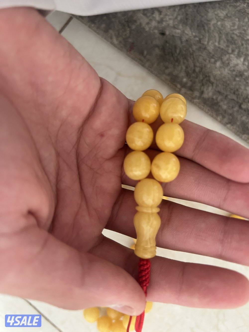 مسباح كهرب بولندي ٦٥ خرزة ٦٠ قرام و لونة غامج1