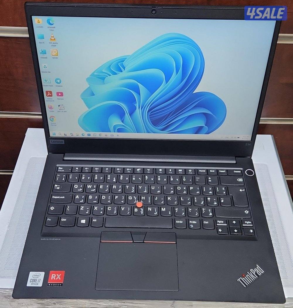 للبيع لابتوبLenovo Thinkpad i7 14inch /16GB Ram/512ssd+ 512 storage Am0