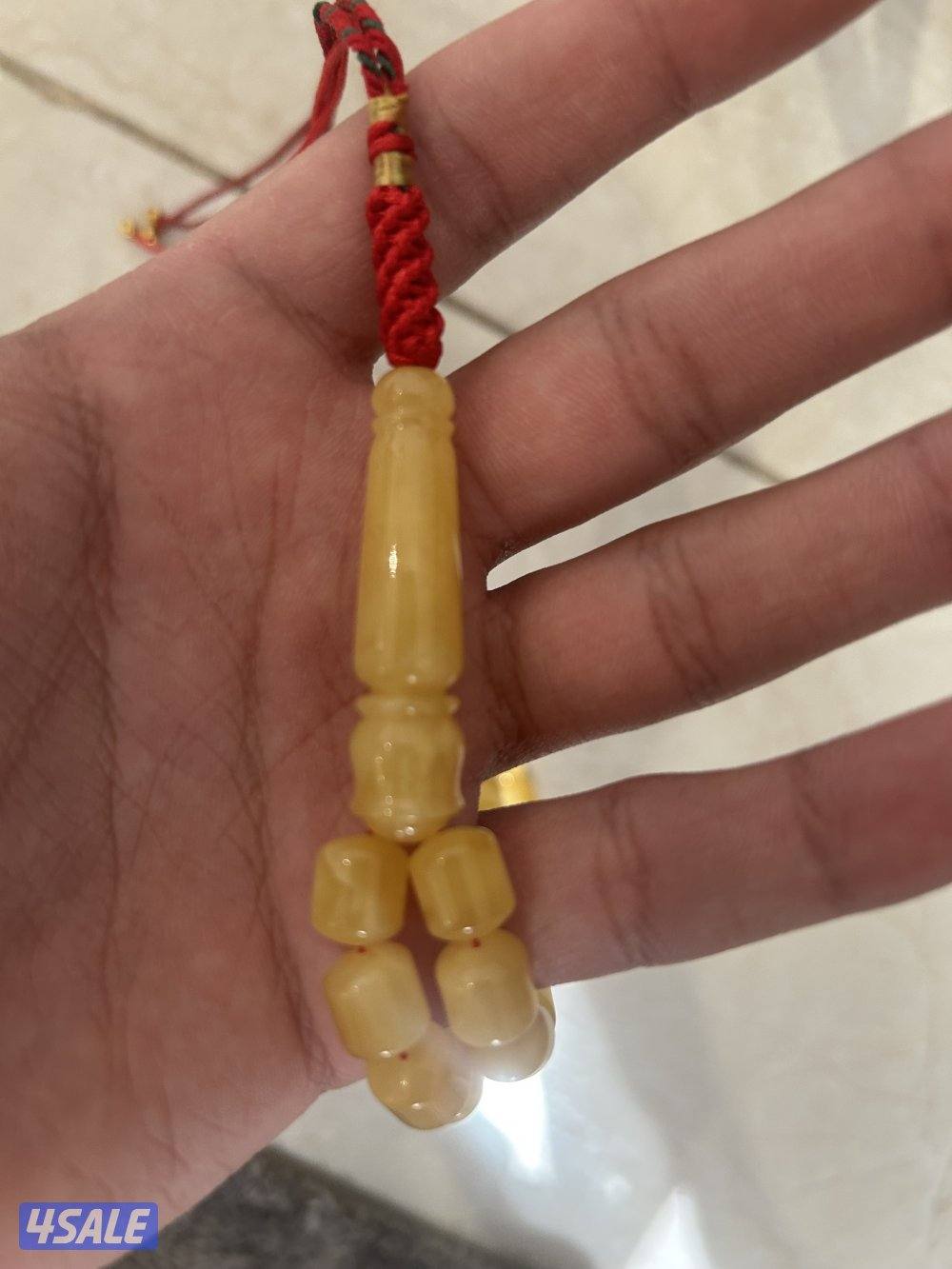 مسباح كهرب بولندي ب شكك الصندوقي. ٦٥ خرزة و ٤١ غرام.0