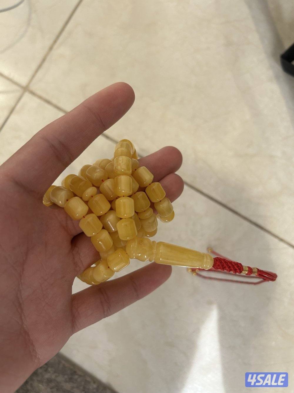 مسباح كهرب بولندي ب شكك الصندوقي. ٦٥ خرزة و ٤١ غرام.1