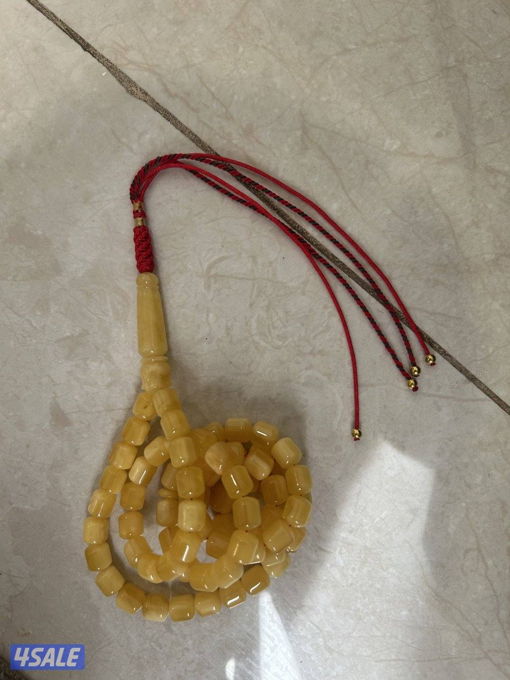 مسباح كهرب بولندي ب شكك الصندوقي. ٦٥ خرزة و ٤١ غرام.2