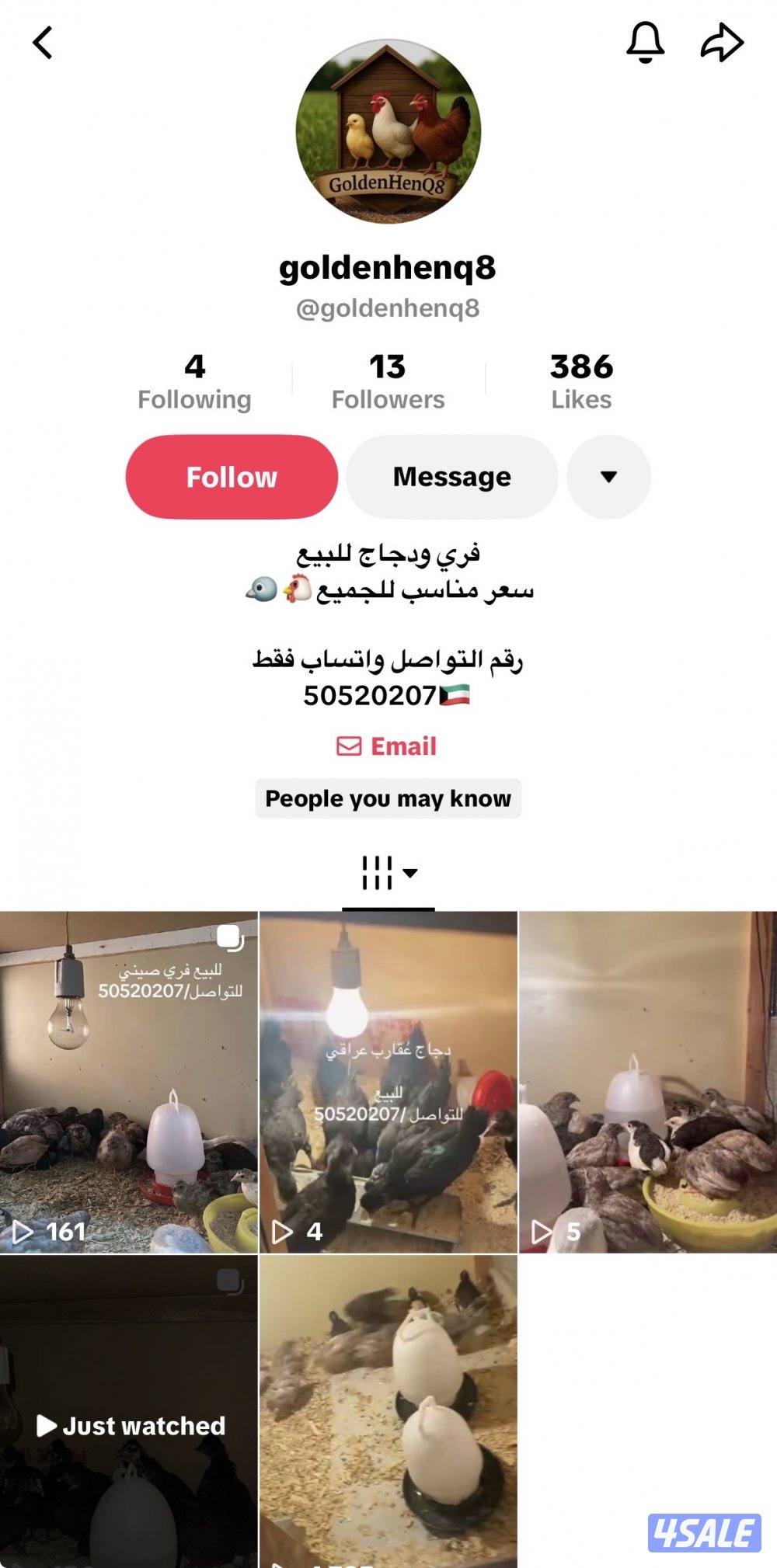 🔹للبيع فري صيني مُنتج بياض صحة ممتازة 🔹وخالي من الامراض1