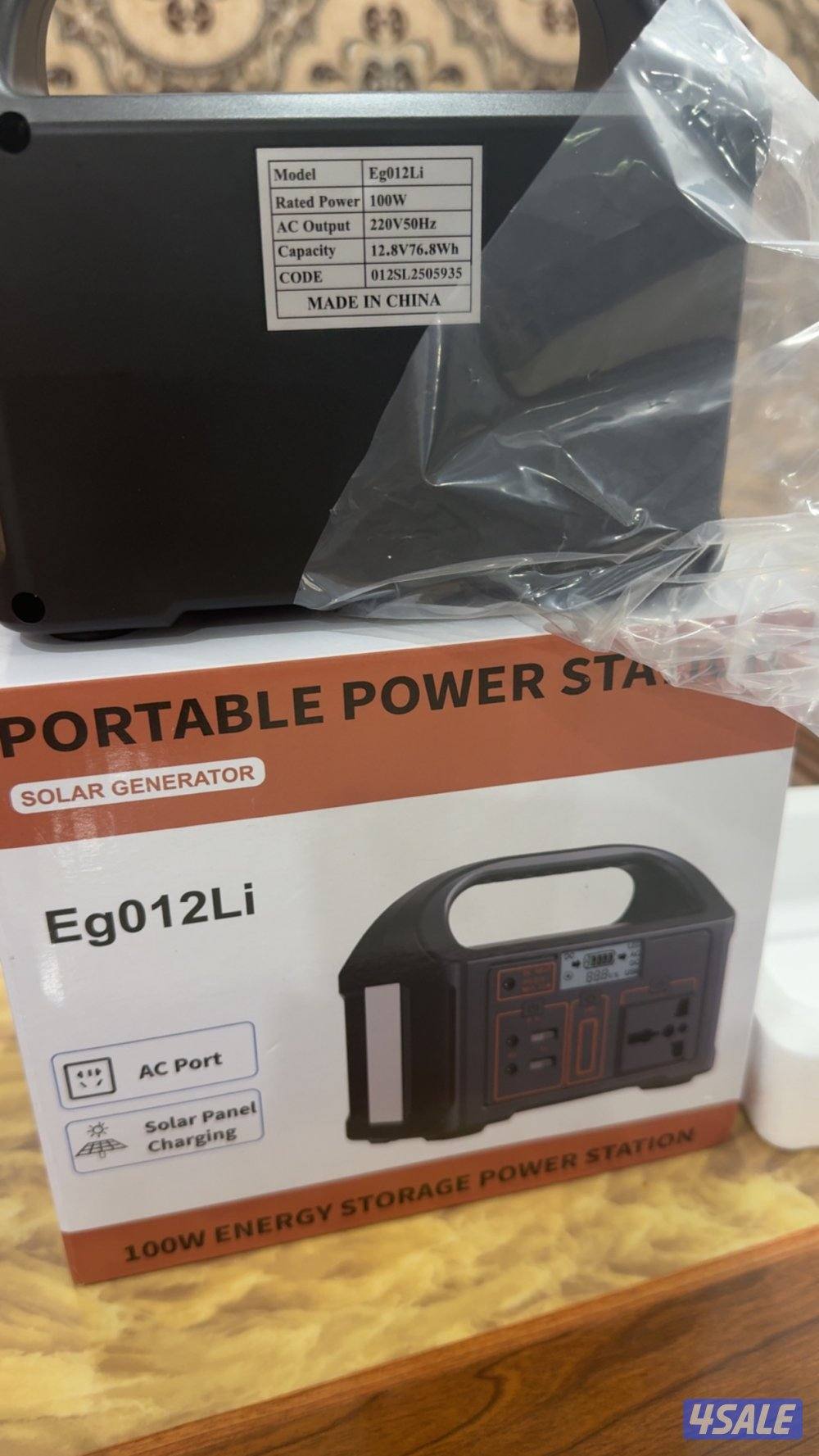 مكينة كهرباء بانزين جديدة بالكرتون صيني 3700w..يوجد ليتات طاقه شمسيه1