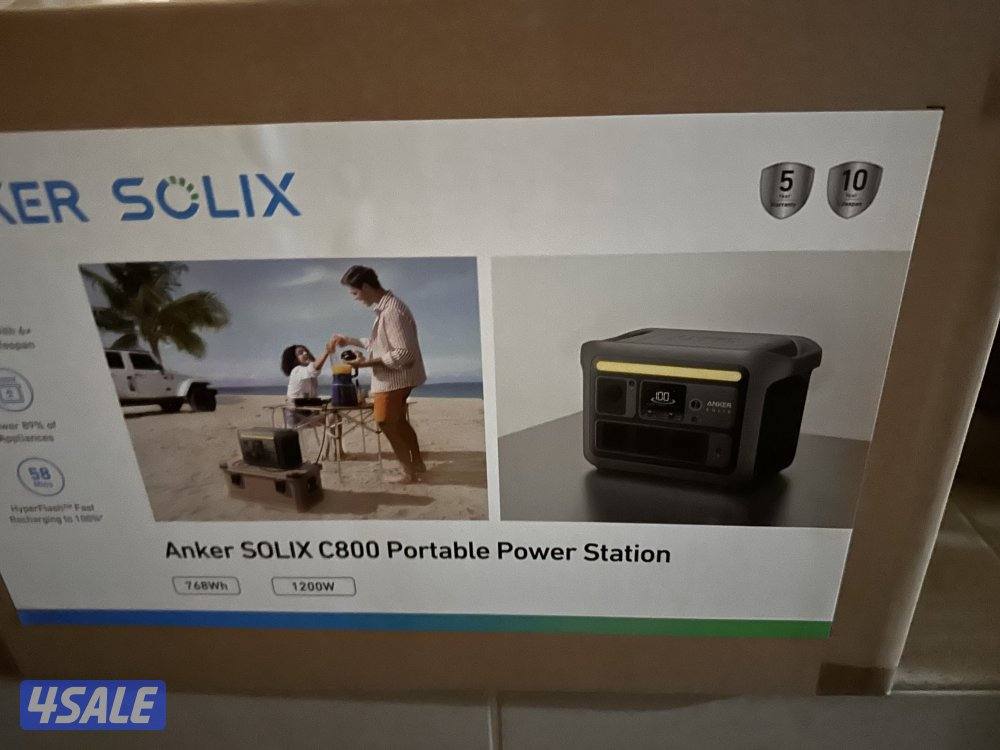 Anker solix battery C800  New3