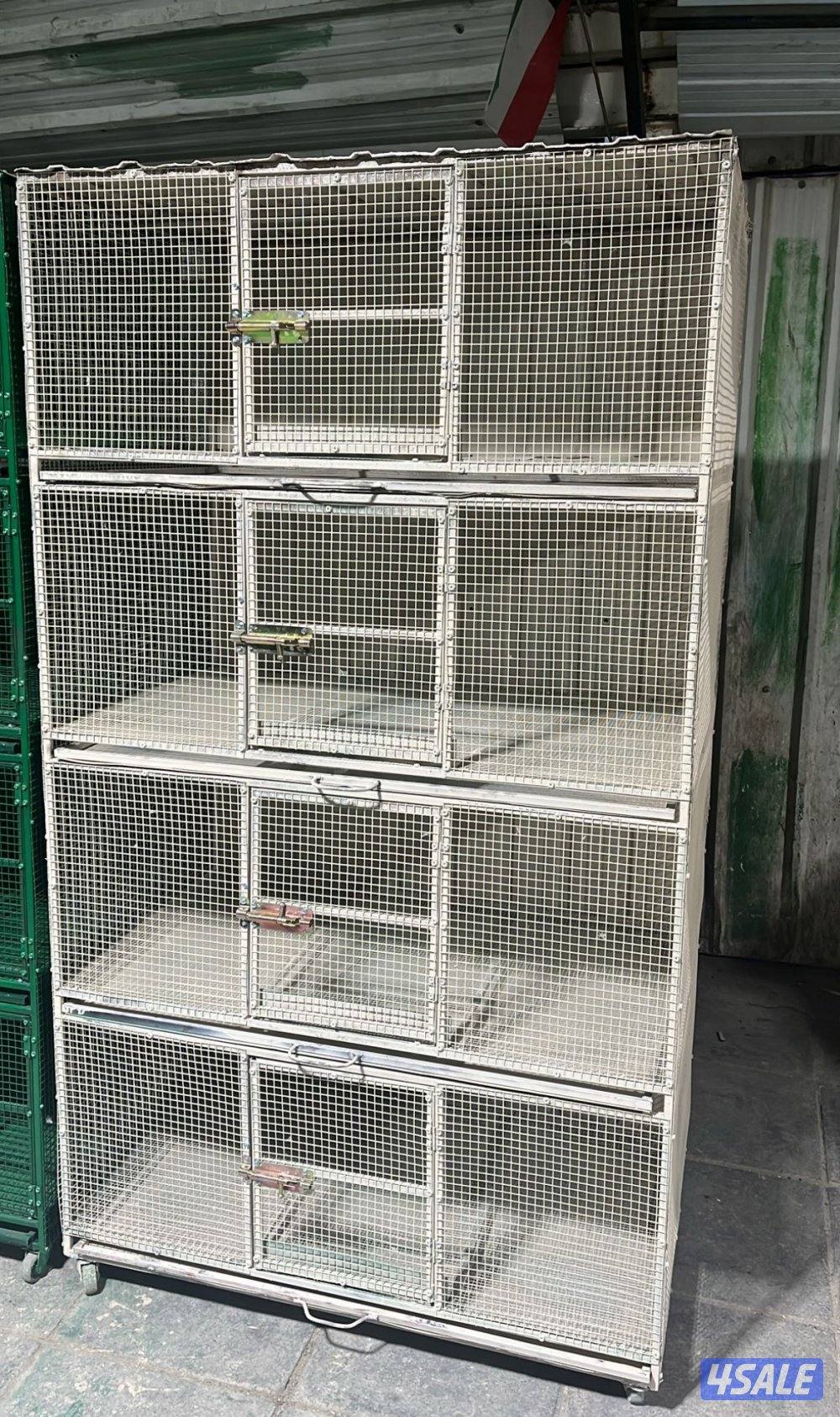 🔴 للبيع اقفاص يوجد تفصال و متوفر خدمة توصل  🛑8