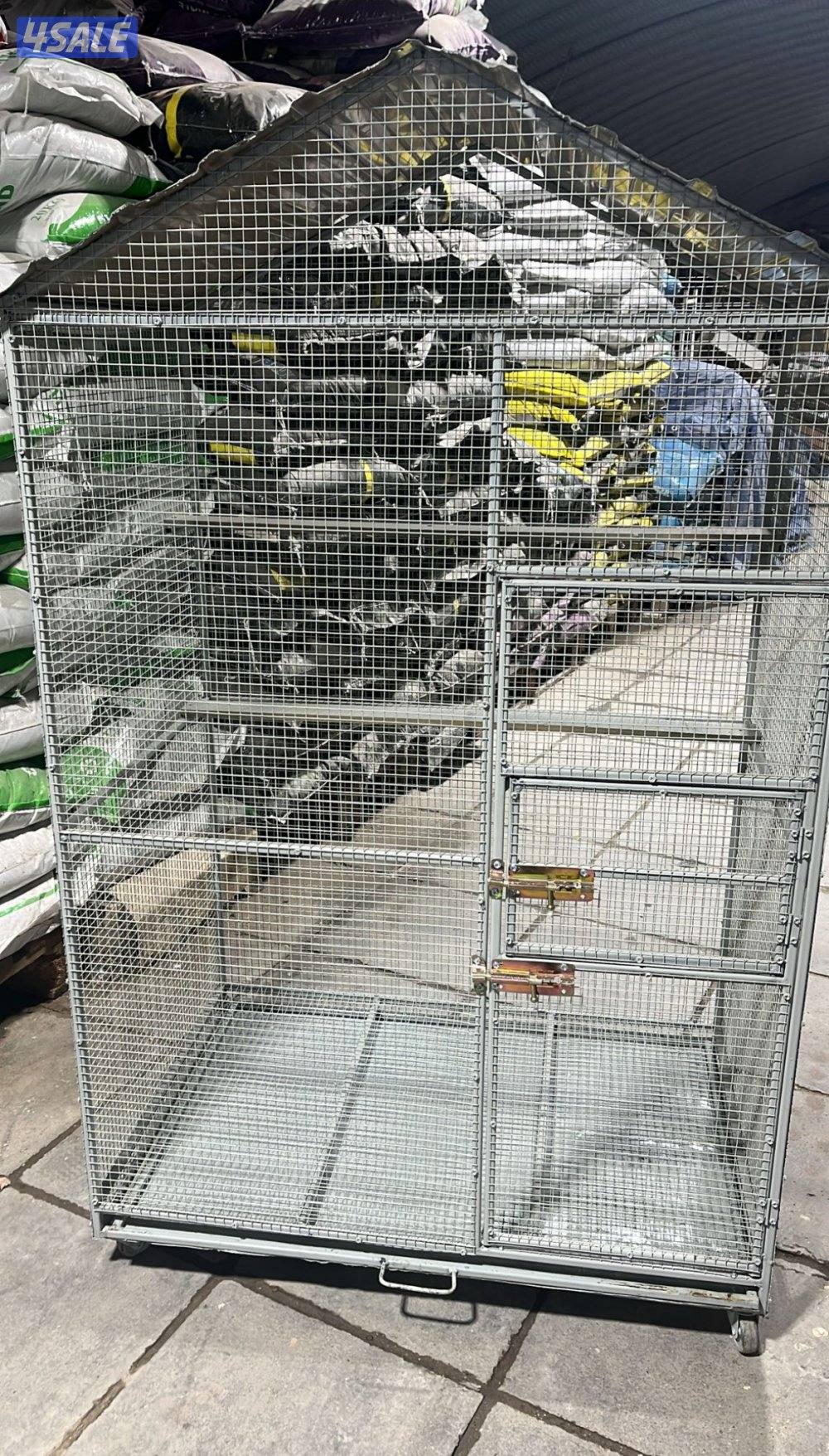 🔴 للبيع اقفاص يوجد تفصال و متوفر خدمة توصل  🛑10