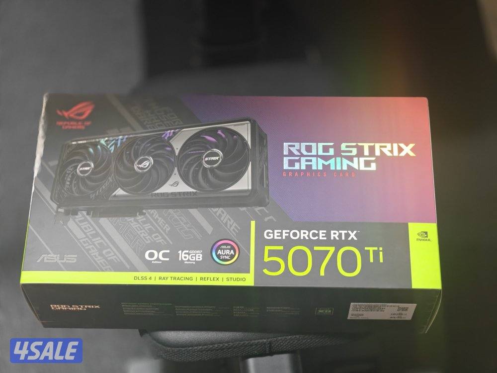 للبيع Asus ROG STRIX RTX 5070Ti0
