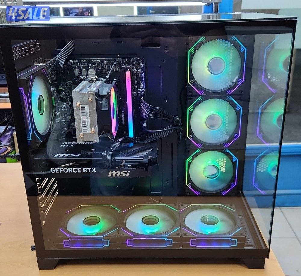 للبيع بي سي جيمنقCore i7 14Gen/1TB SSD/16RamDDR5/5060ti 16GB RTX كالجد0