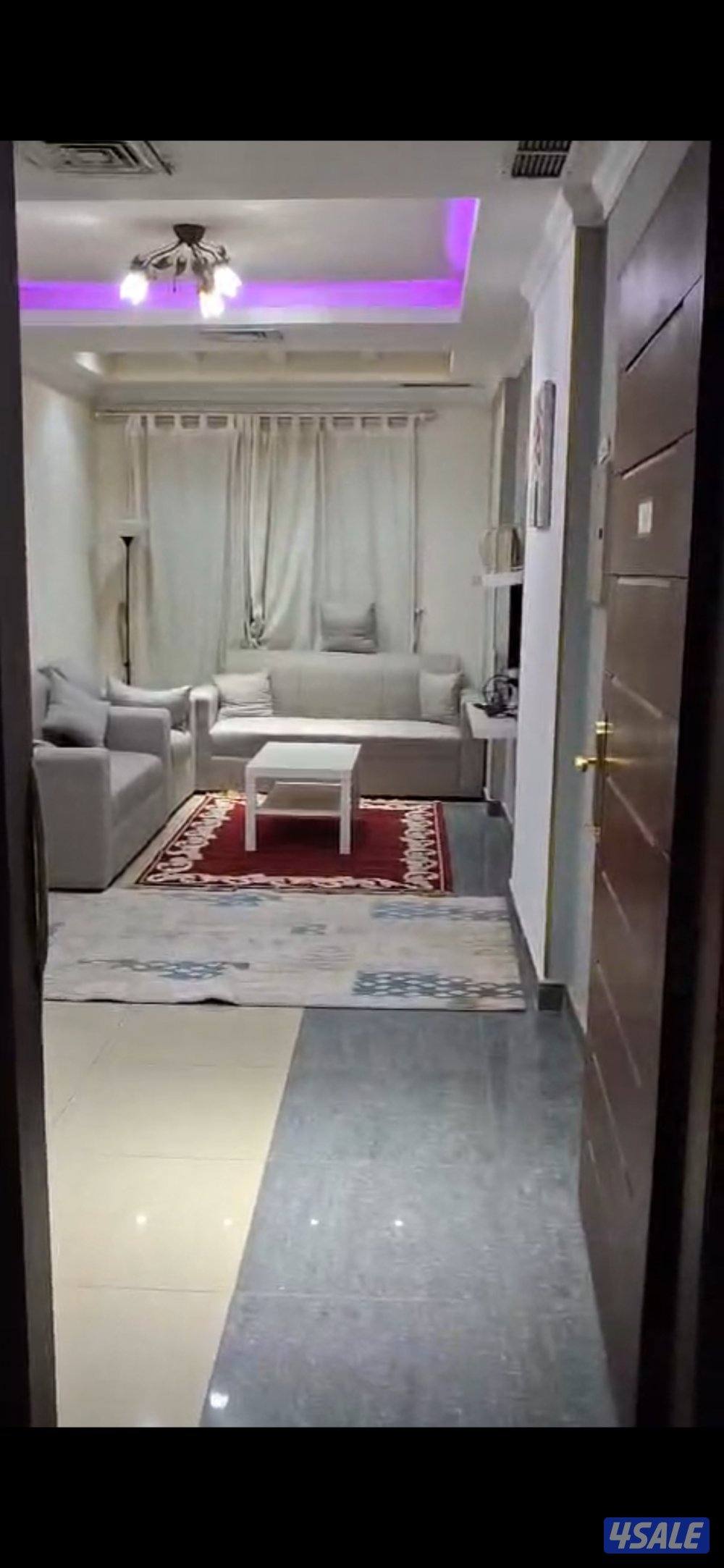 شقق عوائل غرفه وصاله ومتاح اتنين غرفه واتنين حمام غير مفروش0