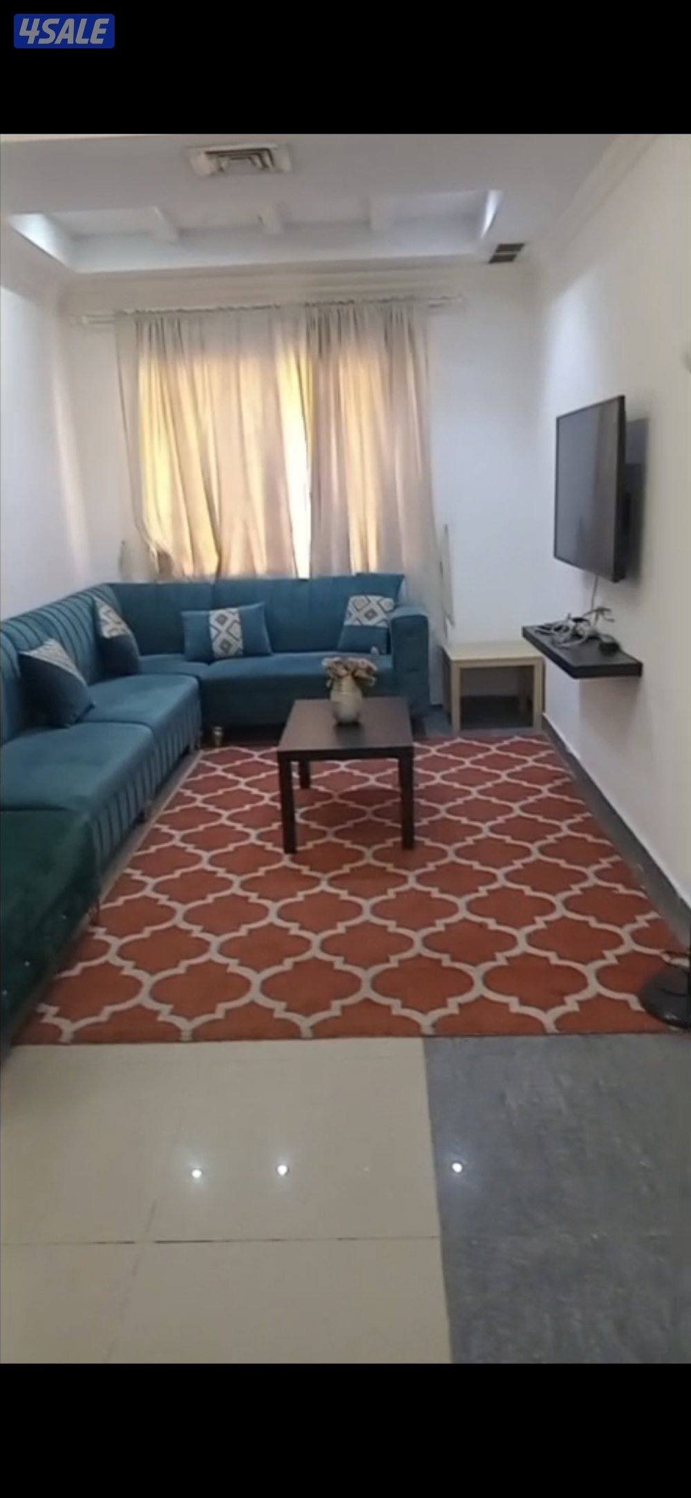 شقق عوائل غرفه وصاله ومتاح اتنين غرفه واتنين حمام غير مفروش1