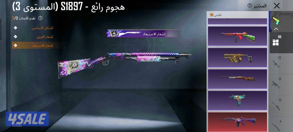 حساب ببجي قوي ماشاء الله4