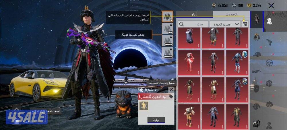 حساب ببجي قوي ماشاء الله13