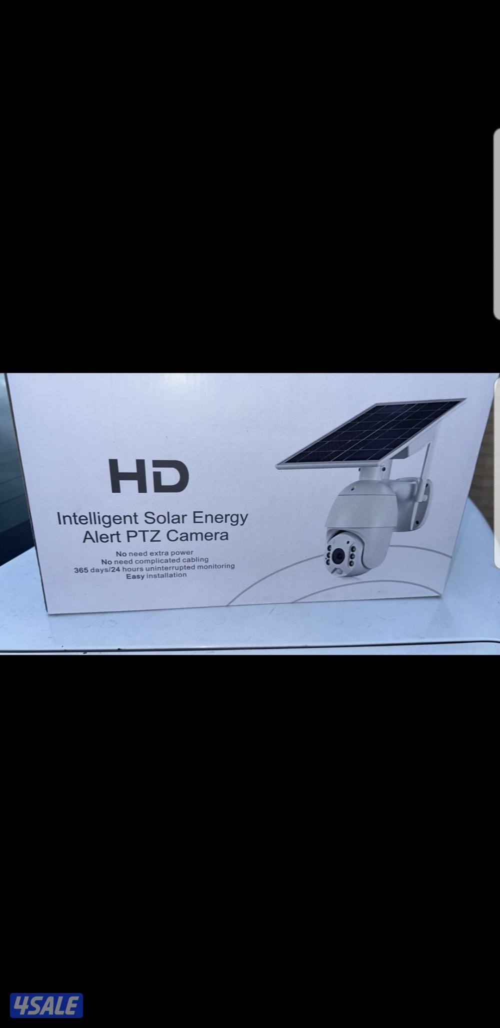 كاميرا طاقه شمسيه متحركه بجميع الاتجاهات صوت وصوره سبيكرمايك2